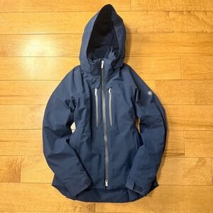 Ariat AriatTek Waterproof Insulated Hooded Jacket Navy Blue Smallest Techwear